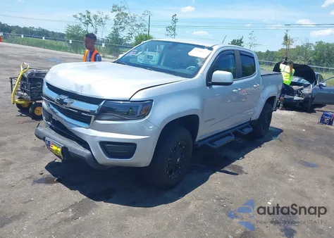 2019 Chevrolet Colorado Lt from USA, damaged, VIN 1GCGSCEN7K1102049